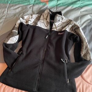 Rocky Utility Jacket Black and Gray Weather-Resistant Design